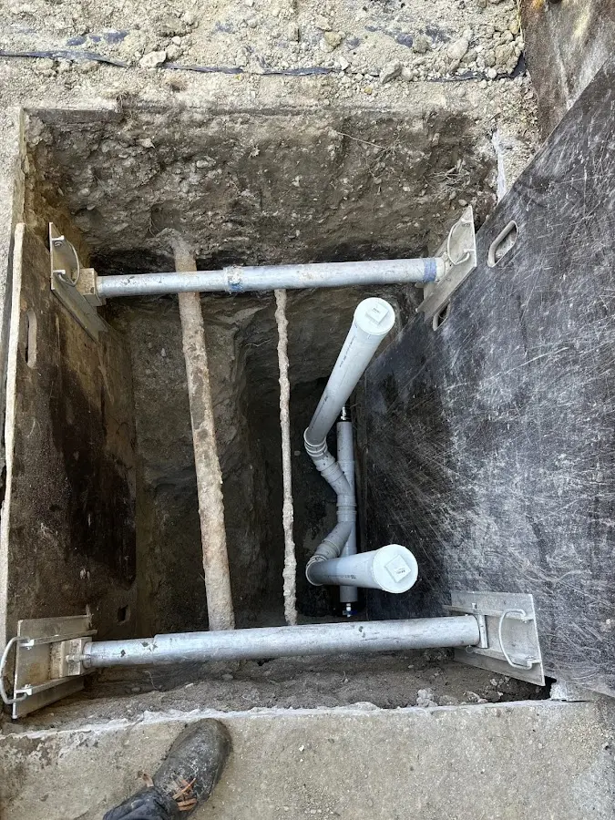 Experienced plumber completing Gas Line Repair work in Norman
